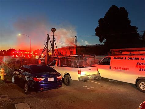 Caltrans office in San Rafael damaged by fire Monday